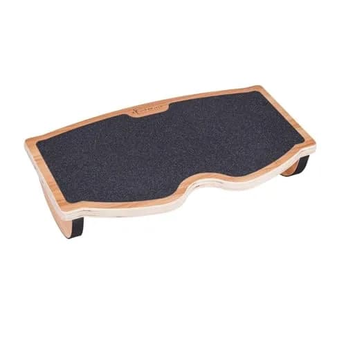 StrongTek Under Desk Footrest, Wooden Rocking Foot Rest, 350lbs, Non-Slip | Ergonomic Office Foot Support thumbnail 1
