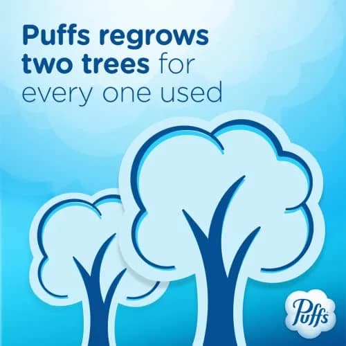 Puffs Ultra Soft Facial Tissues 48 Count | Gentle on Sensitive Skin, Dermatologist Tested thumbnail 6