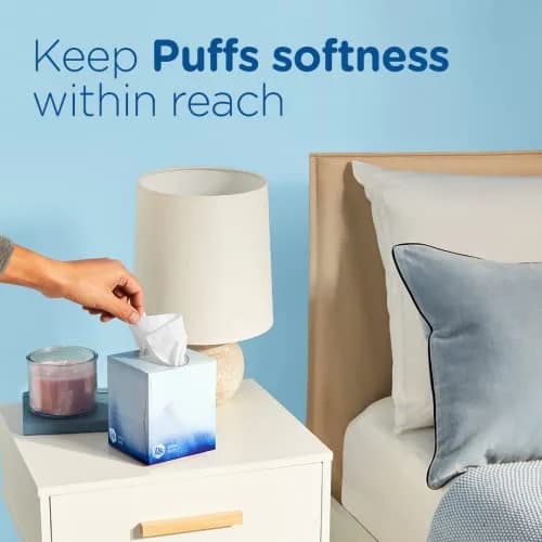 Puffs Ultra Soft Facial Tissues 48 Count | Gentle on Sensitive Skin, Dermatologist Tested thumbnail 8