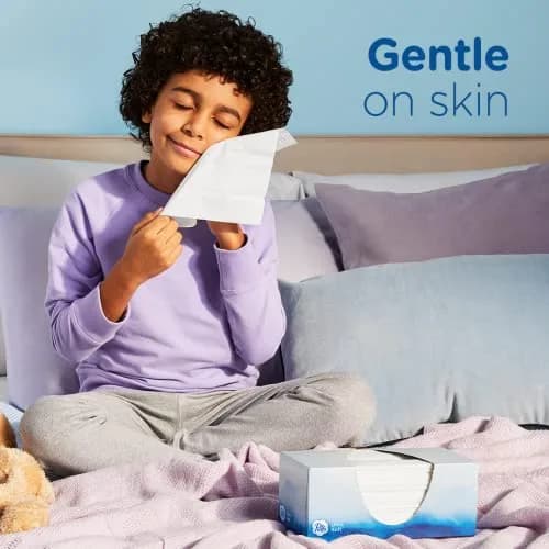 Puffs Ultra Soft Facial Tissues 48 Count | Gentle on Sensitive Skin, Dermatologist Tested thumbnail 3