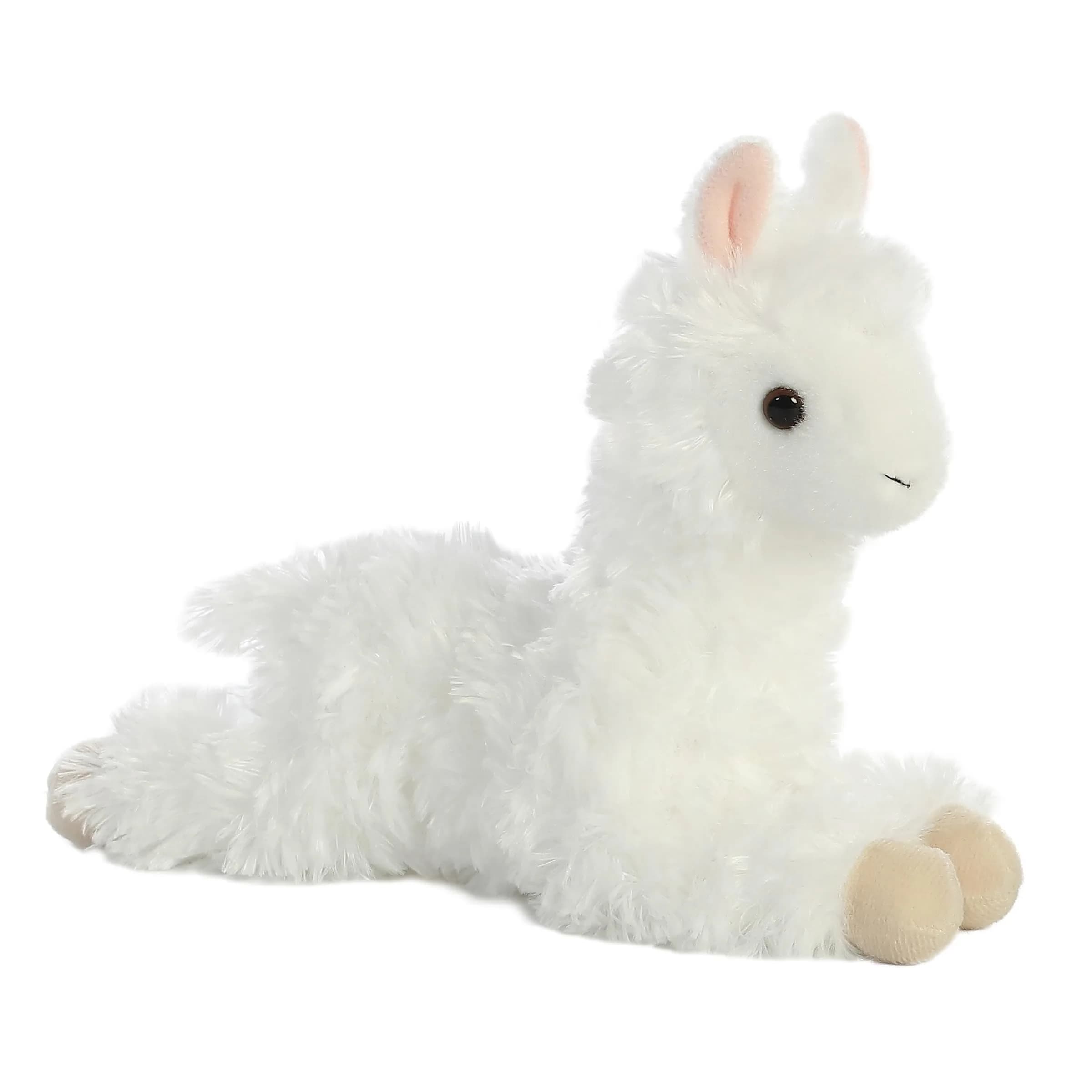 Aurora Ansy Alpaca Plush Stuffed Animal 22.9cm (9 Inches) | Aurora White Toy Figure thumbnail 2