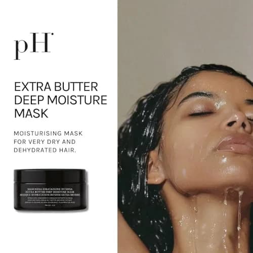 pH PURE HAIR Extra Butter Deep Moisture Hair Mask 6.7 oz | Hydrating & Repair for Dry Damaged Hair thumbnail 2