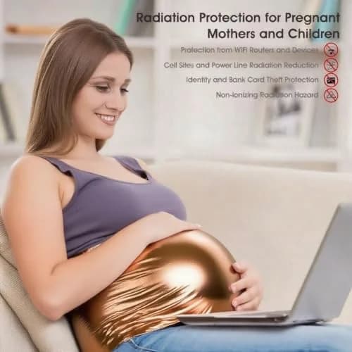 Amradield Copper Fabric 78"x43" | EMF/EMI Radiation Shielding Conductive Fabric thumbnail 9