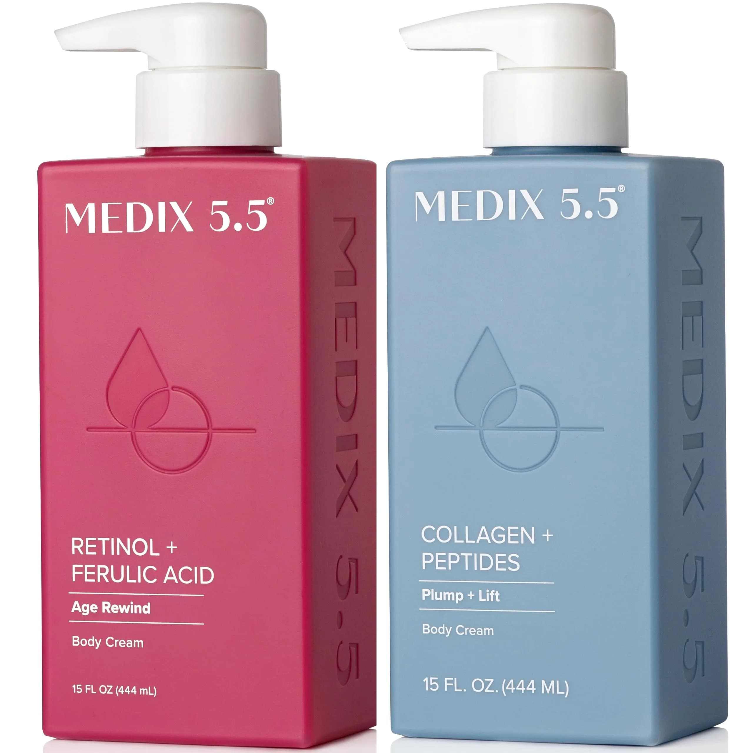 Medix 5.5 Collagen + Retinol Cream 2 Piece Set for Anti-Aging Skin Care - main product image