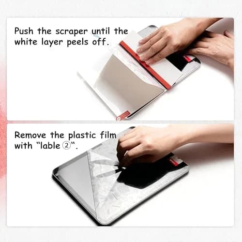 bersem 2 Pack Paperfeel Screen Protector for iPad Air 5/4th & Pro 11 Inch | Realistic Paper Touch for Drawing & Writing thumbnail 3
