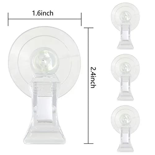 SLSON Fish & Aquarium Veggie Seaweed Clip 4 Pack | Aquarium Feeding & Decoration Tool thumbnail 5