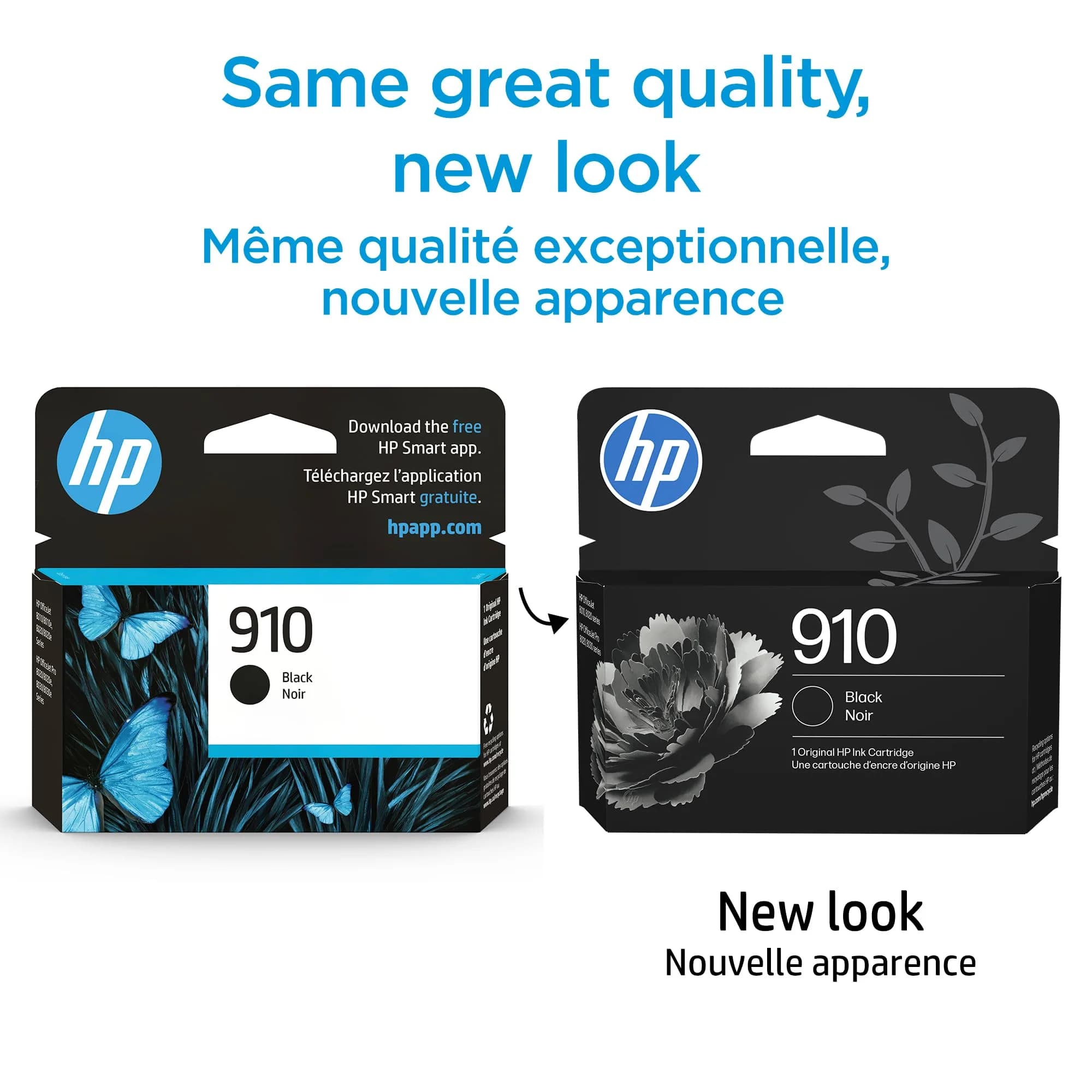 HP 910 Black Ink Cartridge (300 Pages) | Fade-Resistant Documents - view 4