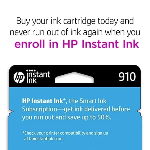 HP 910 Cyan Ink Cartridge | 315 Pages Yield | Works with HP OfficeJet 8010, 8015, 8020, 8030 Series thumbnail 3