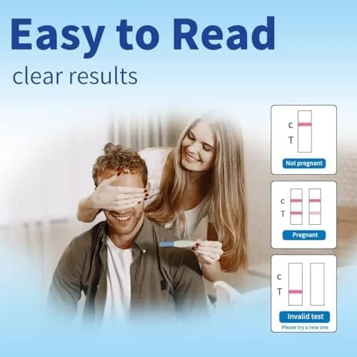 DAVID Home Pregnancy Test Kit, 6 Tests (3 Pens + 3 Crystal Sticks) | Early Detection & High Sensitivity thumbnail 4