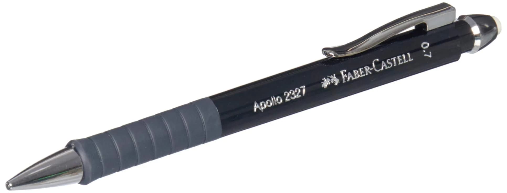 Faber-Castell Apollo 0.7mm Mechanical Pencil - Dark Blue | Smooth Ink Flow — Black