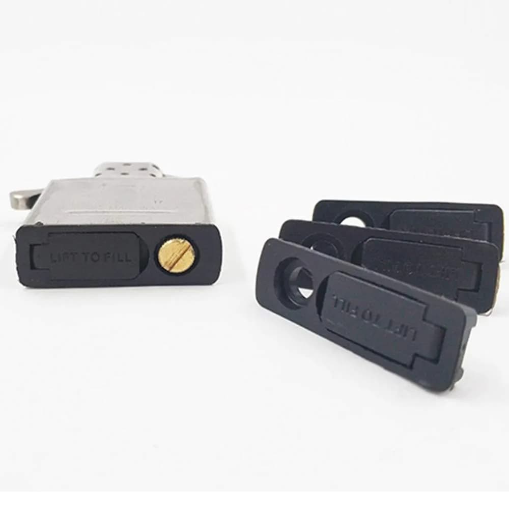 YITIXI Black 5-Piece Lighter Evaporation Gasket Set | Reduces Fluid Loss - view 2