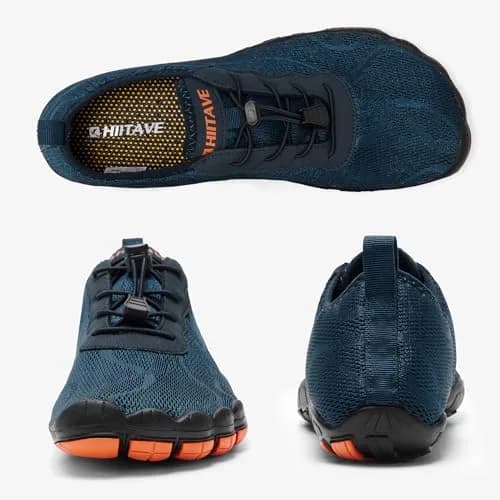 HIITAVE Men Water Shoes Barefoot Aqua Socks 8 US | Quick Dry & Ultra-Grip for Water Activities thumbnail 5