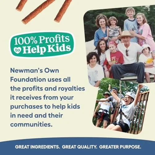 Newman's Own Snack Sticks - Dog Treats with US Farm-Raised Chicken 1 Count (Pack of 8) | Healthy Training & Reward thumbnail 4