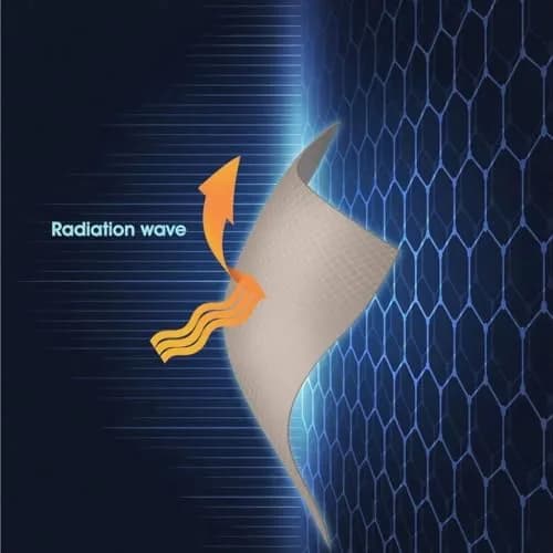 Amradield Copper Nickel Faraday Fabric 100 gsm (1.08 sq m / 11.6 sq ft) | Reduces WiFi, 5G, Bluetooth, GPS Signals thumbnail 5