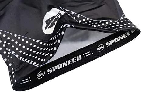 sponeed Cycling Shorts XL Black White | Breathable Padded Men’s Bike Bottoms thumbnail 8