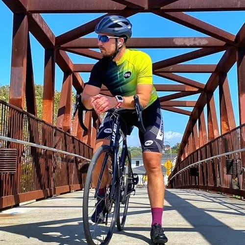 sponeed Cycling Shorts XL Black White | Breathable Padded Men’s Bike Bottoms thumbnail 3