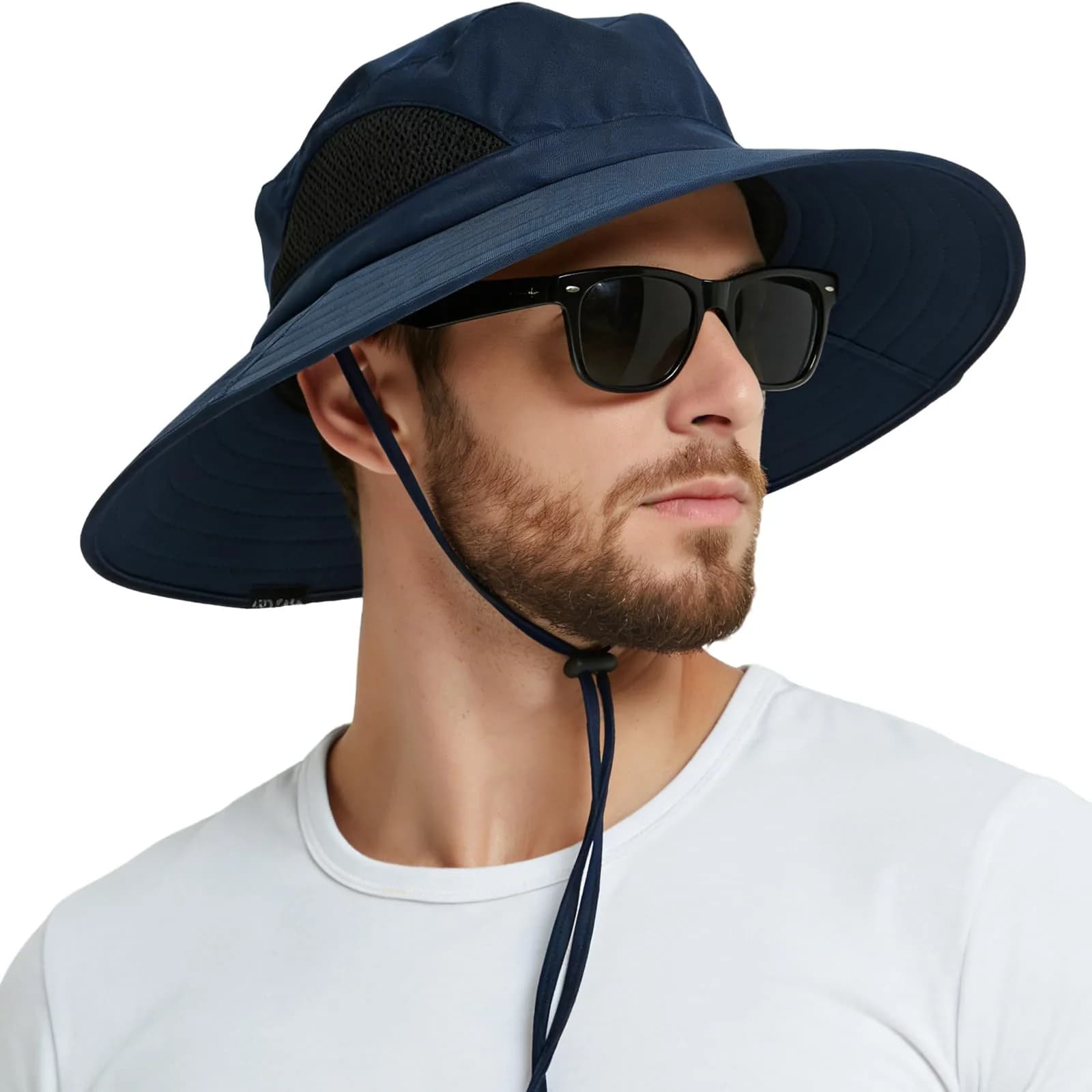 EINSKEY Wide Brim Sun Hat, UPF 50+ UV Protection Waterproof Packable Bucket Hat for Men & Women