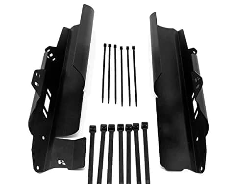 AltRider Fork Leg Guards Compatible with Honda CRF1000L & CRF1100L Africa Twin/Adventure Sports - Powder Coated Aluminum - Black thumbnail 6