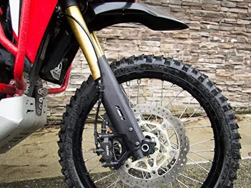AltRider Fork Leg Guards Compatible with Honda CRF1000L & CRF1100L Africa Twin/Adventure Sports - Powder Coated Aluminum - Black thumbnail 3