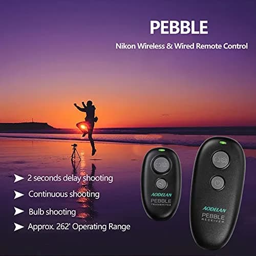 FCD TRUST Wireless Camera Remote Compatible with Nikon Z8 Z6 Z7 D5600 | Wireless & Wired, 80m Range thumbnail 4