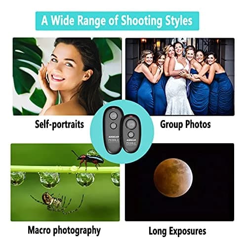 FCD TRUST Wireless Camera Remote Compatible with Nikon Z8 Z6 Z7 D5600 | Wireless & Wired, 80m Range thumbnail 5