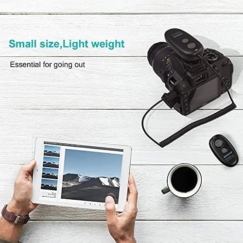 FCD TRUST Wireless Camera Remote Compatible with Nikon Z8 Z6 Z7 D5600 | Wireless & Wired, 80m Range thumbnail 6