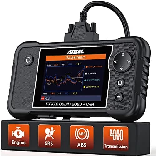 ANCEL FX2000-US OBD2 Scanner, 4-System Car Diagnostic Tool with Live Data | Deep Vehicle Diagnostics for DIY Drivers thumbnail 1