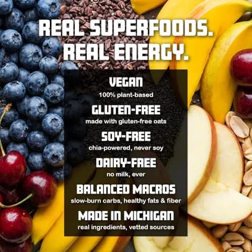 WHY BARS Mango Ginger Protein Snack Bars, 2.04 oz (12 Pack) | Organic, Vegan, Gluten-Free, Non-GMO thumbnail 7