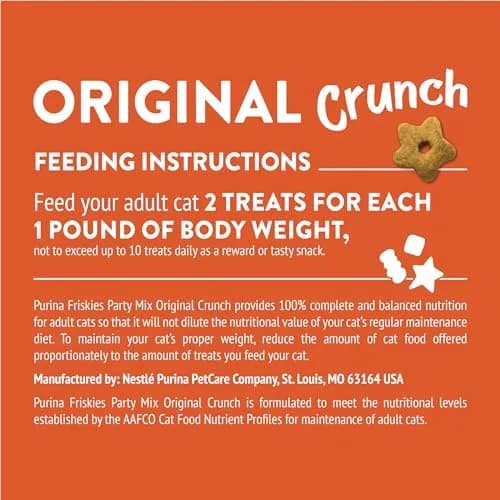 Friskies Party Mix Original Crunch Cat Treats, 850g (30 Ounce) | Real Chicken, Liver & Turkey Flavors thumbnail 9