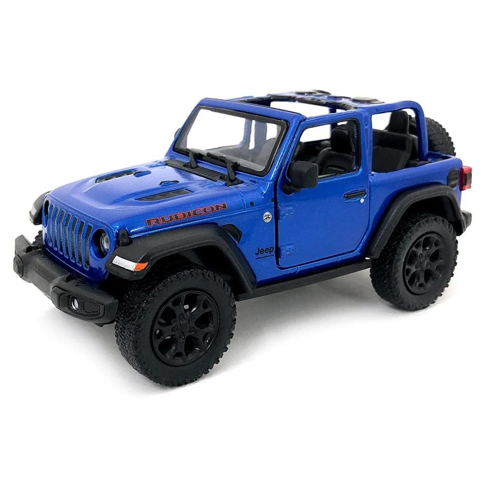 KiNSMART Jeep Wrangler Rubicon Off-Road 4x4 Die-Cast Model 13.97 cm (5 inch) Set of 4 | Authentic USA Import - view 5