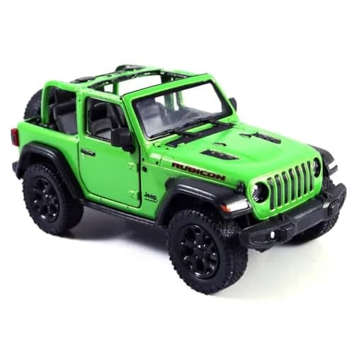 KiNSMART Jeep Wrangler Rubicon Off-Road 4x4 Die-Cast Model 13.97 cm (5 inch) Set of 4 | Authentic USA Import thumbnail 2