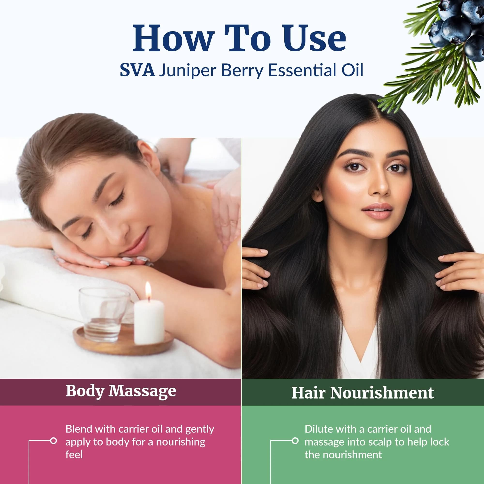 SVA ORGANICS Juniper Berry Essential Oil 118ml (4 Fl Oz) | Natural Woody Aroma for Aromatherapy & DIY - view 5