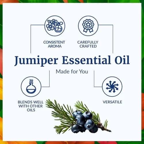 SVA ORGANICS Juniper Berry Essential Oil 118ml (4 Fl Oz) | Natural Woody Aroma for Aromatherapy & DIY thumbnail 3
