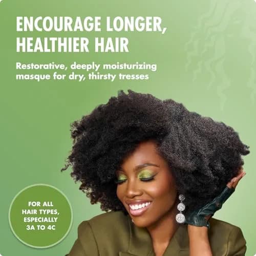 Mielle Organics Rosemary Mint Hair Mask with Biotin, 12 oz | Deep Hydrating & Strengthening for All Hair Types thumbnail 5