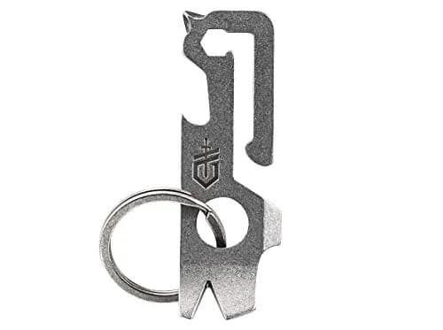 Gerber Gear Mullet Keychain Multi-Tool 3 inches (7.62 cm) | 9-in-1 Pry Bar, Wire Stripper, Bottle Opener thumbnail 1