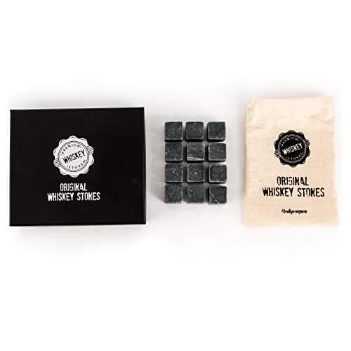 Hediyesepeti Premium Whiskey Stones Gift Set 12 Pcs Marble Reusable Ice Cubes | No Dilution, Original Taste (70-120 chars) thumbnail 9