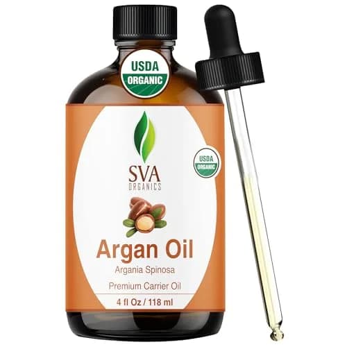 SVA Organics Organic Argan Carrier Oil 118ml (4 Fl Oz) | Cold-Pressed, Pure, Non-Greasy thumbnail 1