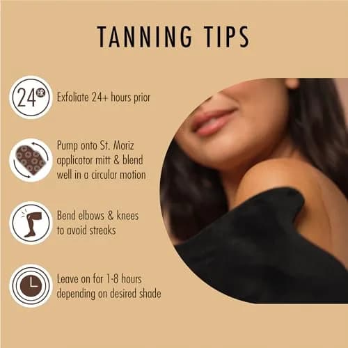 St. Moriz Professional Clear Tanning Mousse Medium to Dark 200ml (6.76 Fl Oz) | Vegan Fake Tan with Aloe Vera & Vitamin E thumbnail 5