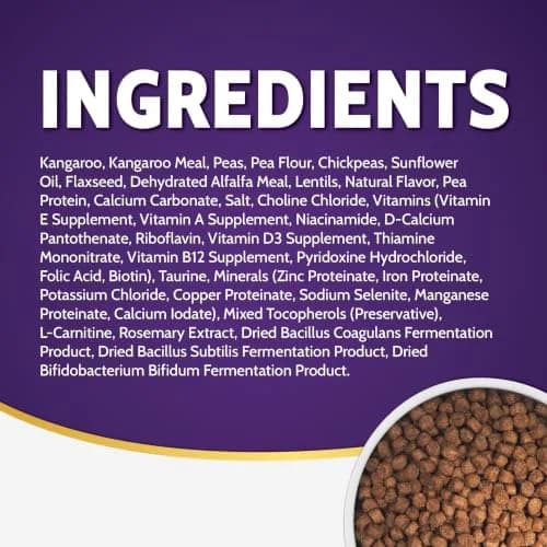 Zignature Kangaroo Limited Ingredient Formula Small Bites Dry Dog Food 12.5lb | Supports Digestive Health & Small Breeds thumbnail 4