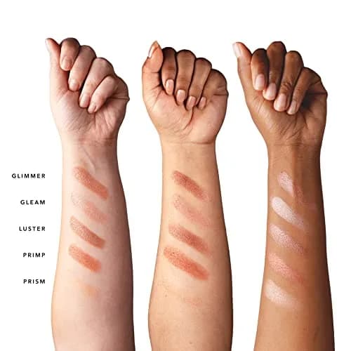 100% PURE Rose Gold Makeup Palette All in One Compact 3, Rose Gold | Natural Fruit Pigmented Multi-Use Face & Eye Makeup thumbnail 4