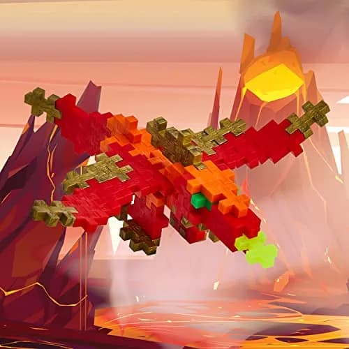 PLUS PLUS Dragon Tube - 3D Animal Figure Building Block Set | Creative STEM Toy for Kids 5+ thumbnail 2
