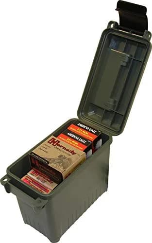 MTM AC15-11 Mini Ammo Can 17.03 cm (6.7") x 8.74 cm (3.4") x 15 cm (5.9") | Water-Resistant Seal, Padlock Tabs, 5.44 kg (12 lb) Capacity thumbnail 4