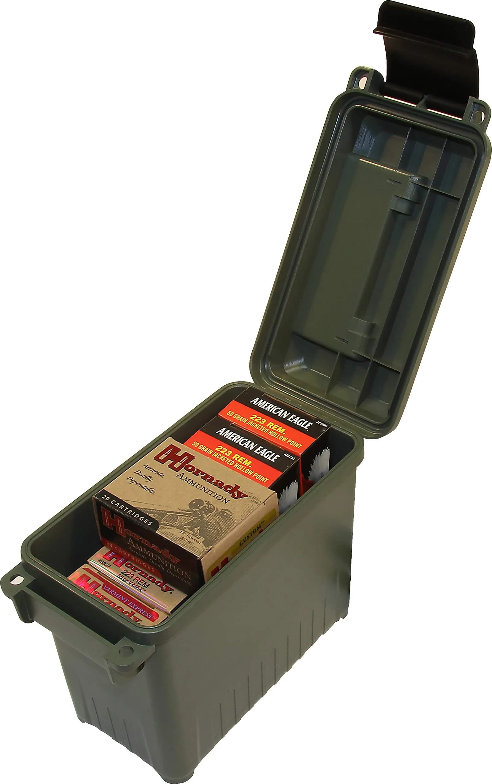 MTM AC15-11 Mini Ammo Can 17.03 cm (6.7") x 8.74 cm (3.4") x 15 cm (5.9") | Water-Resistant Seal, Padlock Tabs, 5.44 kg (12 lb) Capacity - view 4