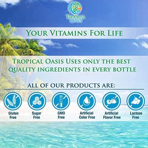 Tropical Oasis Ultra Max B12 Liquid Drops 4oz | Max 5000mcg Max Potency, Vegan, Strawberry Flavor thumbnail 7