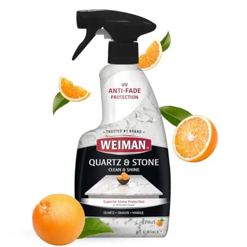 Weiman Quartz Countertop Cleaner and Polish 16 Fl Oz (473ml) | pH Neutral Formula for Stone Surfaces thumbnail 1