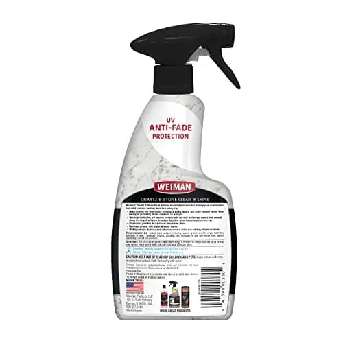 Weiman Quartz Countertop Cleaner and Polish 16 Fl Oz (473ml) | pH Neutral Formula for Stone Surfaces thumbnail 2