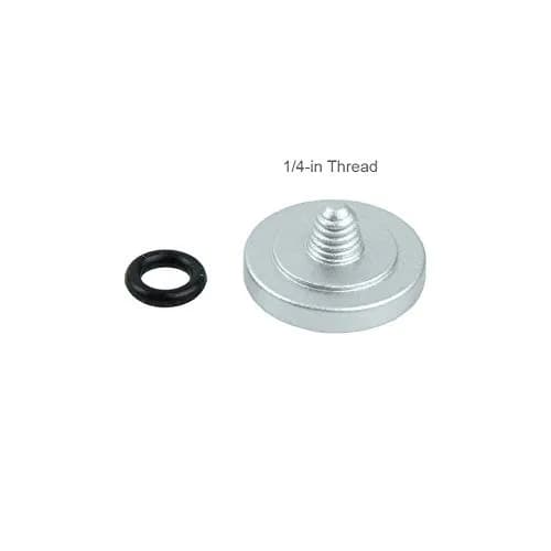 Foto&Tech Soft Shutter Release Button Compatible with Fuji X-T5 X-T4 X-T3 X-T30 X-T30 II X-T20 X-PRO3 X100V X100F X-E4 X-E3 Sony RX1R II RX10 IV III Leica M10 M9 Nikon Df F3 | Brass, 2 pcs, Silver thumbnail 5