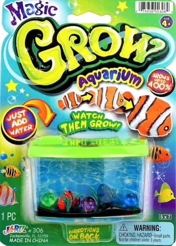 JA-RU Magic Grow Aquarium Water Growing Toys 1 Pack | Fish Expand Up to 5x in Days thumbnail 6