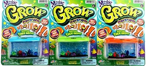 JA-RU Magic Grow Aquarium Water Growing Toys 1 Pack | Fish Expand Up to 5x in Days thumbnail 2