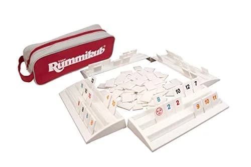Pressman Rummikub Complete Original Game with Full-Size Racks and Tiles 106 Tiles | Educational Board Game for Ages 8+ thumbnail 1
